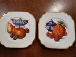 2 Zeh Scherzer Bavarian porcelain plates!! Negotiable!!!!
