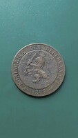 Hollandia 2½ Cent, 1884