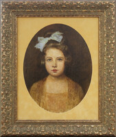 Glatter Ármin - Kislány portré