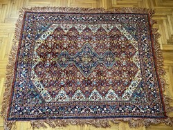 Caucasian pattern antique woven tablecloth 185 x 150 cm