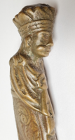 MA MINDENT ELADOK! :)  Antik figurális bronz markolat