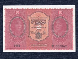 Ausztria Osztrák-Magyar 5 Korona bankjegy 1918 Replika (id61191)