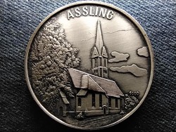 Ausztria, Assling település ezüst emlékérem (id69441)