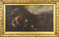 Unknown xvii. Century Italian painter - shepherd scene