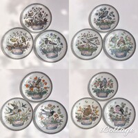 Limited Edition Ole Winter Hutschenreuther Porcelain Decorative Plate Set 12 Seasons (25.5cm)