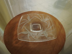 Glass bowl - table center - marked