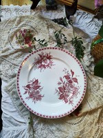 Antik fajansz tányér,  Société Ceramique Maestricht transferware