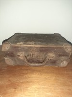 Old cardboard suitcase