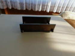 Wall-mounted 2-level wooden shelf in new condition