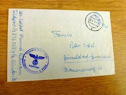 2. vh. Náci német időből boríték bélyegezve