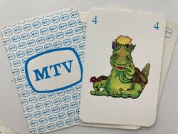 TÉVÉ-Kártya: Retro kártyacsomag a Magyar Televízió legismertebb mesehőseivel - ritkaság