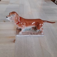 Arpo porcelain dachshund, hunting dog nipp