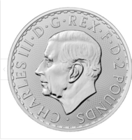 Britannia 2023 1 oz silver coin bunc iii. Charles