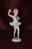 Jelzés nélküli Wallendorf kis balerina