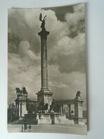 D195581 Budapest millennium commemorative postcard 1957