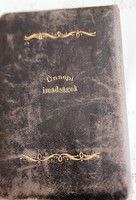 Judaica Jewish prayer book atonement holiday Hungarian Hebrew 1928 leather binding gilded edge judaica