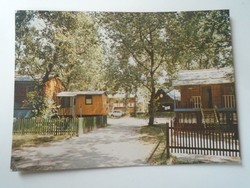 D195469 vásarosnamény camping 1980 postcard