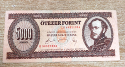 5000 Forint 1990
