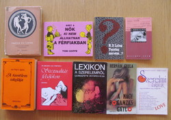 Book package of 5 pieces: sex, love, sexuality, contraception, love tactics, eros and cupid