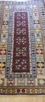 Antique hand-knotted Kazakh Persian rug