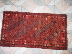 Antique Persian oriental rug with beautiful fine weave.