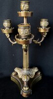 Dt/218 – 4-branched bronze table candle holder in empire style