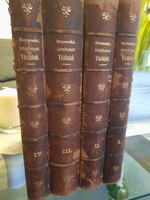 Bereczki Máté Gyümölcsészeti vázlatok 1882  1-4 teljes kötet antik könyv