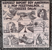 Tibor Déry, Gábor Presser, Anna Adamis - imaginary report by an American... Lp- hu 1973 -