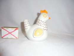 Art deco raven house hen - porcelain nipp, figurine