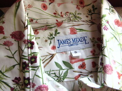 Vadvirágos rét - 100 % pamut női ing, blúz
