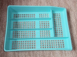 Retro plastic cutlery holder - from the 1970s