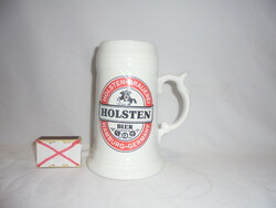 " HOLSTEIN BIER " porcelán söröskorsó
