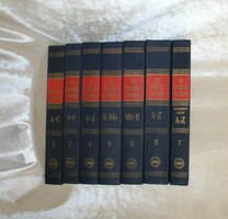 New Hungarian lexicon, volumes 1-7