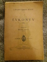 1895. János Kovács: yearbook 1894. (Dugonics-társaság) anthology book according to pictures midwife Szeged