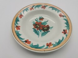 Tata hard ceramic plate, wall plate. M.A. Fischer und sohn