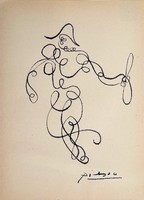 Pablo Picasso - clown, letter of originality!