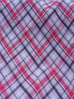 Checkered pattern meter goods/jersey fabric/material 145 cm x2 m