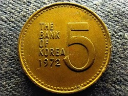 Dél-Korea Köztársaság (1948- ) 5 won 1972 (id66311)