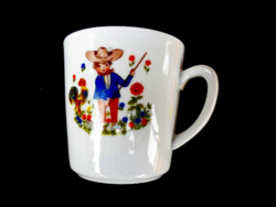 Kakaskás mesecsésze, gyermekbögre