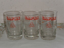 Délalföldi cellar farm Szeged capri glass (3 pieces)