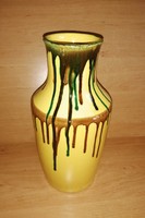 Industrial artist ceramic vase - 26 cm high (3/d)