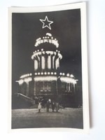 D195593 Budapest - Jánoshegy - Lookout - 1956 Gyula - postcard p1957