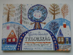 Sándor Weöres: winter country - hardcover storybook with drawings by Károly Reich
