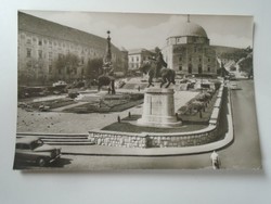 D195585 Pécs Széchenyi Square postcard 1960
