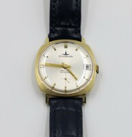 Dugena men's 14 carat gold watch