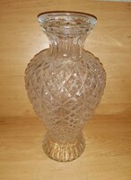 Retro glass amphora vase - 32 cm high