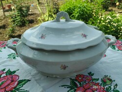Zsolnay scattered flower soup bowl for sale!