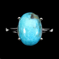 58 As valodi turquoise 925 sterling silver ring