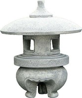 Rare yukimi gata japanese gardener stone lantern feng shui garden pond pagoda artificial stone sculpture