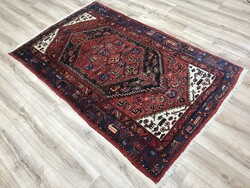 Hamadan - Iranian hand-knotted woolen Persian rug, 128 x 206 cm